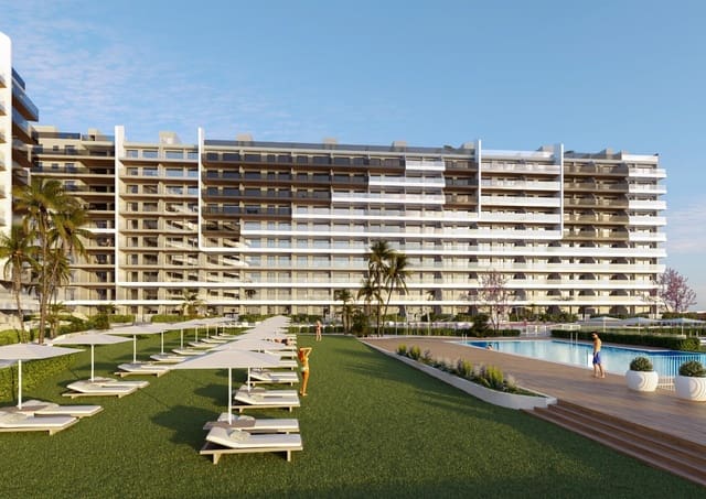 2 Zimmer Apartment zu verkaufen in Punta Prima, Torrevieja mit Pool Garage - 284.000 € (Ref: 8146493)