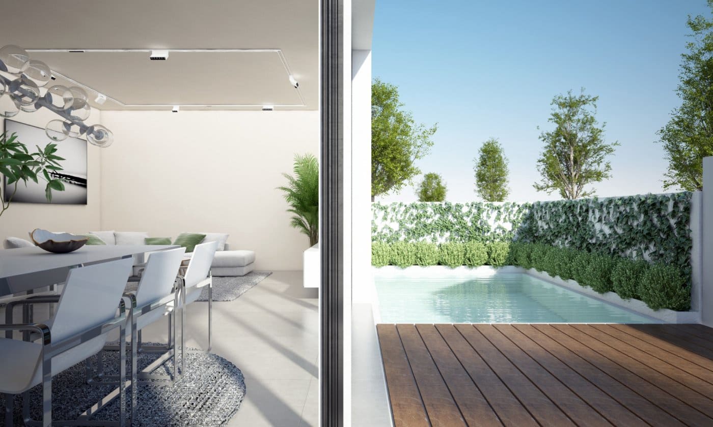 2 Zimmer Reihenhaus zu verkaufen in Pilar de la Horadada mit Garage - 234.900 € (Ref: 8146494)