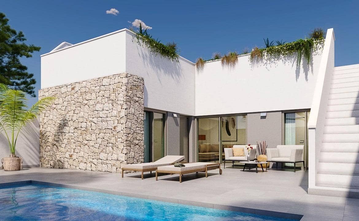 2 quarto Moradia para venda em Pilar de la Horadada com piscina - 299 900 € (Ref: 8349423)