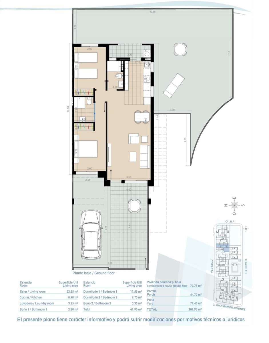 2 bedroom Apartment for sale in Torre de la Horadada with pool - € 369,900 (Ref: 8992231)