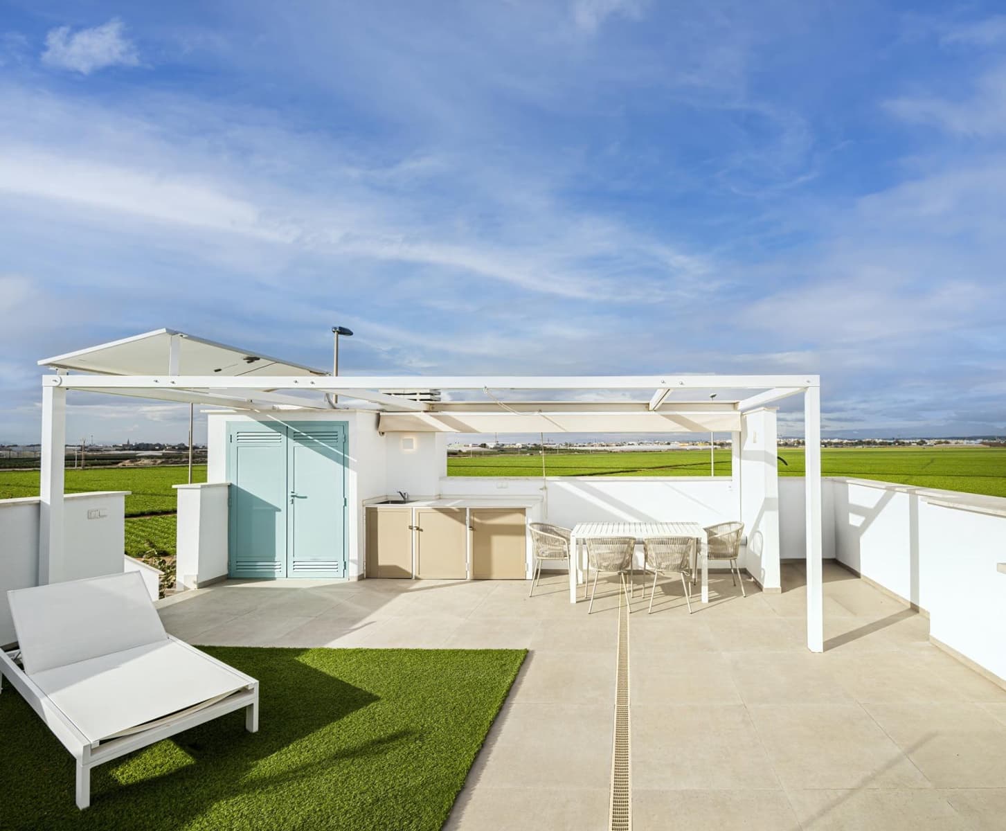 2 chambre Bungalow à vendre à Torre de la Horadada avec piscine - 395 000 € (Ref: 9829128)