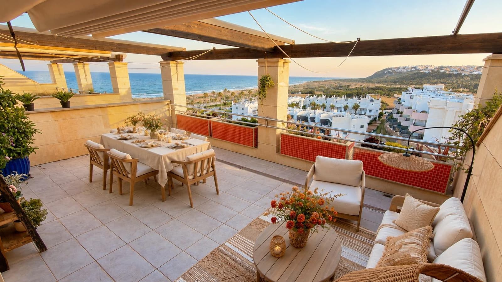 2 sovrum Takvåning till salu i Arenales del Sol med pool garage - 520 000 € (Ref: 9903935)