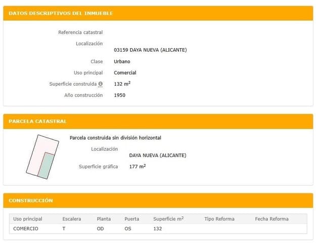Commercieel te koop in Daya Nueva - € 64.900 (Ref: 9637793)