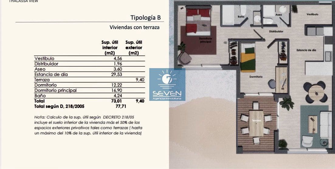 2 soveværelse Lejlighed til salg i Almunecar med garage - € 213.000 (Ref: 9450108)
