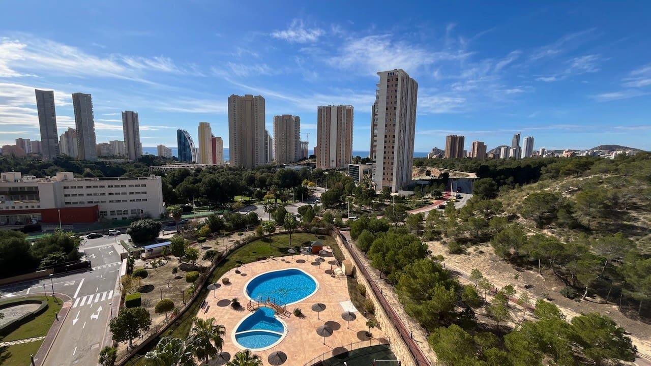 2 camera da letto Appartamento da affitare come casa vacanza in Benidorm con piscina garage - 1.200 € (Rif: 9241051)