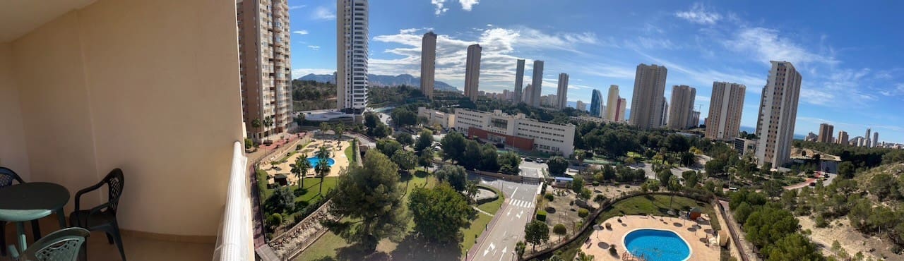 2 camera da letto Appartamento da affitare come casa vacanza in Benidorm con piscina garage - 1.200 € (Rif: 9241051)