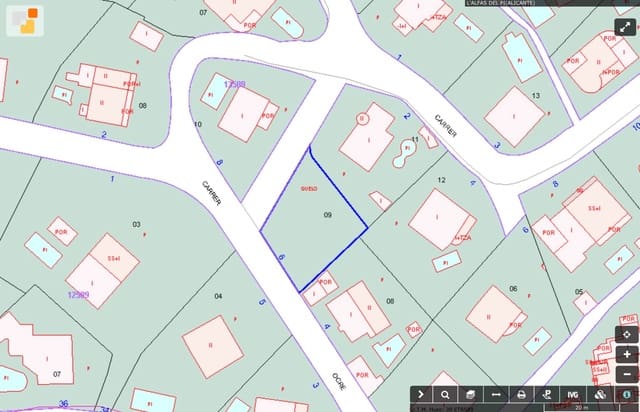 Area Edificabile in vendita in Escandinavia - Cautivador, Alfaz del Pi / L'Alfàs del Pi - 225.000 € (Rif: 9241080)