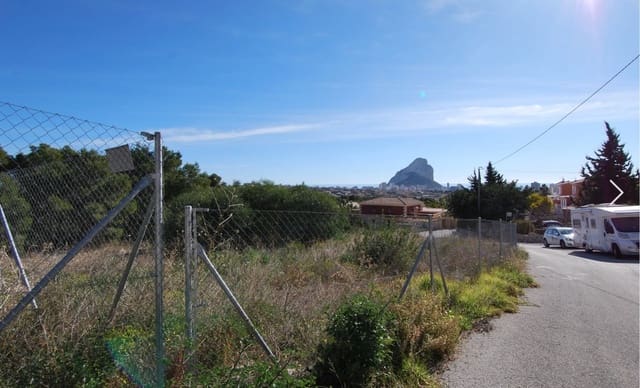Terrain à Bâtir à vendre à Gargasindi, Calpe / Calp - 700 000 € (Ref: 9241109)