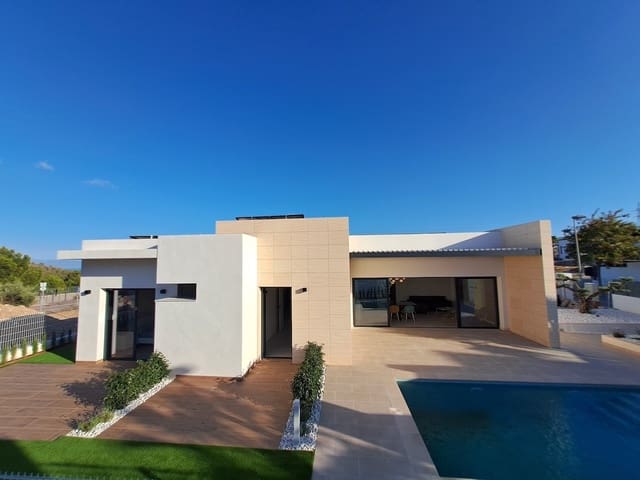 3 sypialnia Willa na sprzedaż w Polop z basenem garażem - 525 000 € (Ref: 9296337)