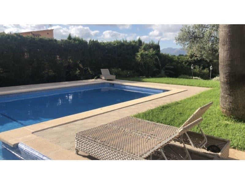 4 soverom Villa til leie i Sa Cabaneta / La Cabaneta med svømmebasseng garasje - € 5 000 (Ref: 9804214)