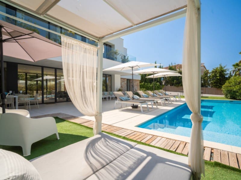 6 Zimmer Villa zu vermieten in Santa Ponsa mit Pool Garage - 11.500 € (Ref: 9982690)