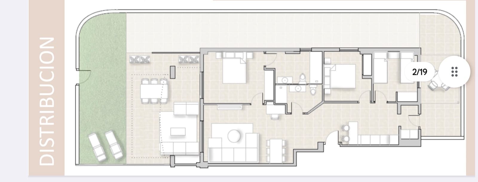 3 sypialnia Apartament do wynajęcia w Javea / Xabia - 2 000 € (Ref: 9560671)
