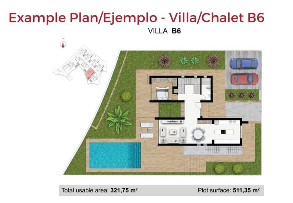 4 soverom Villa til salgs i La Nucia med svømmebasseng - € 975 000 (Ref: 6404157)