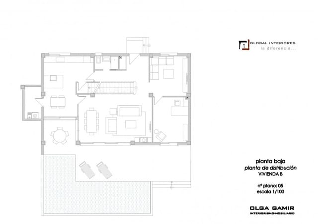 4 sypialnia Willa na sprzedaż w Albir z basenem - 990 000 € (Ref: 8253163)