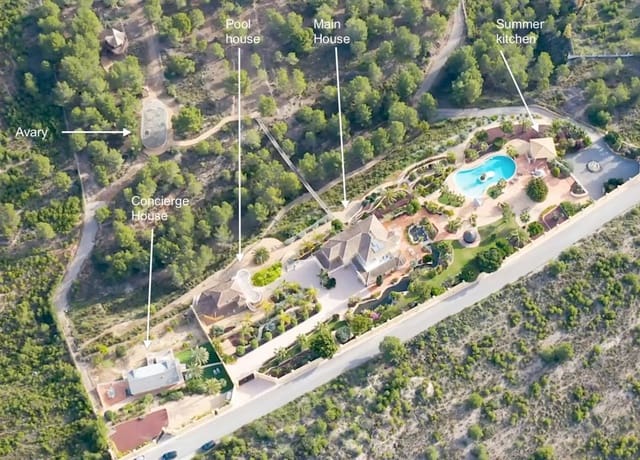 7 soverom Villa til salgs i Coloma  , La Nucia med svømmebasseng - € 5 600 000 (Ref: 8848479)