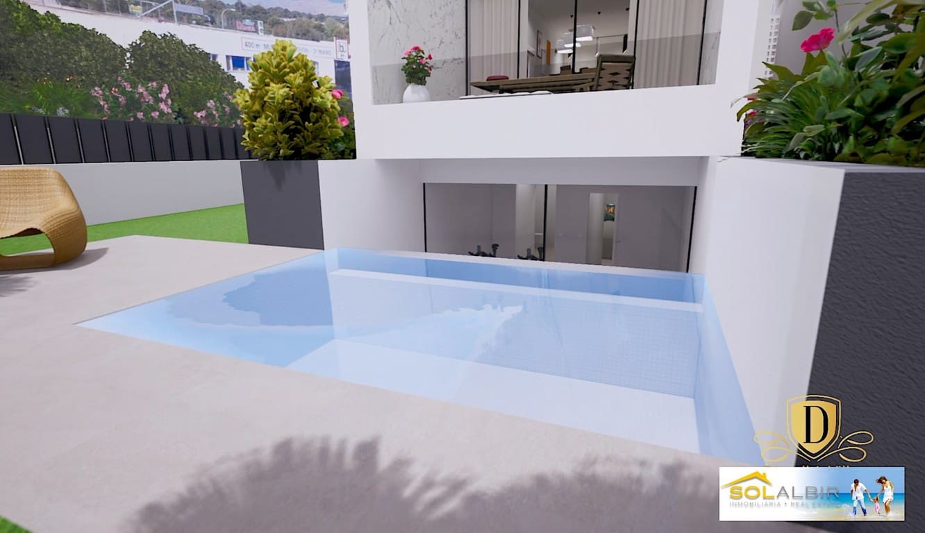 Chalet de 3 habitaciones en Albir en venta con piscina - 480.000 € (Ref: 9344021)