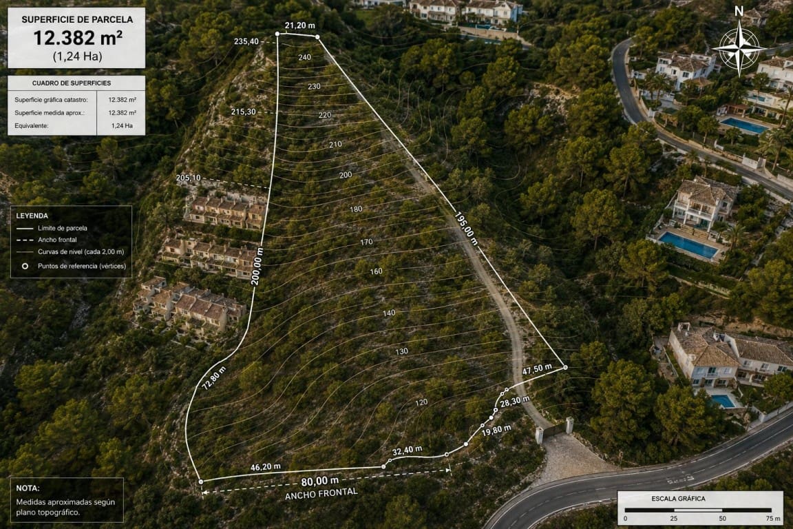 Building Plot for sale in Alfaz del Pi / L'Alfas del Pi - € 280,000 (Ref: 9361017)