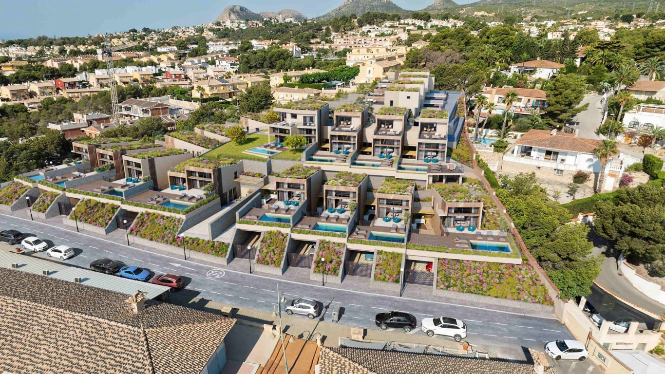 3 makuuhuone Huvila myytävänä paikassa La Nucia mukana uima-altaan - 657 000 € (Ref: 9401291)