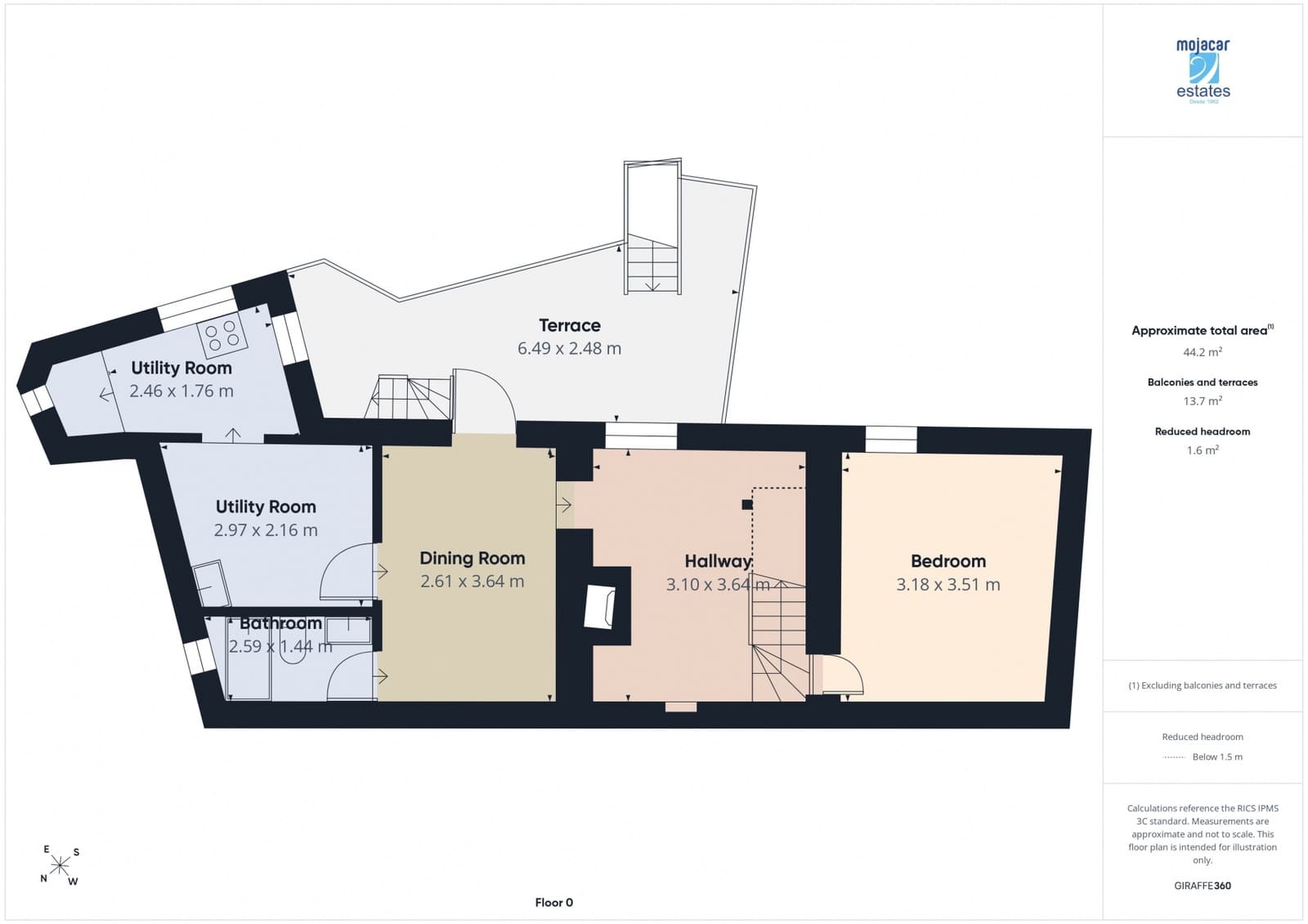 2 chambre Maison de Ville à vendre à Mojacar - 250 000 € (Ref: 10004849)