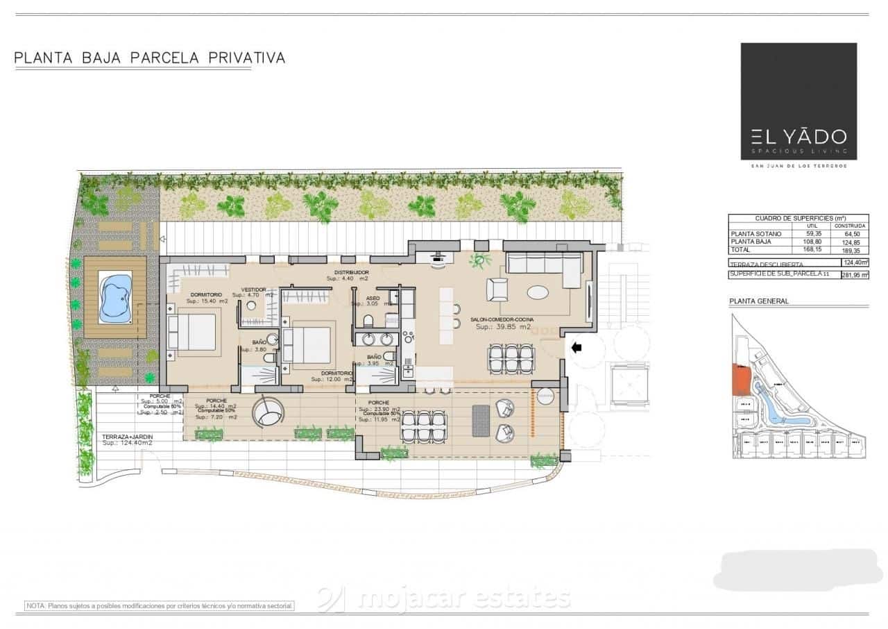 2 quarto Apartamento para venda em San Juan de los Terreros com piscina garagem - 409 900 € (Ref: 10135256)