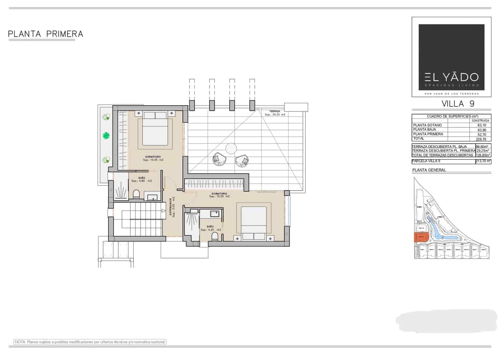 3 soveværelse Villa til salg i San Juan de los Terreros med swimmingpool garage - € 555.900 (Ref: 10135257)