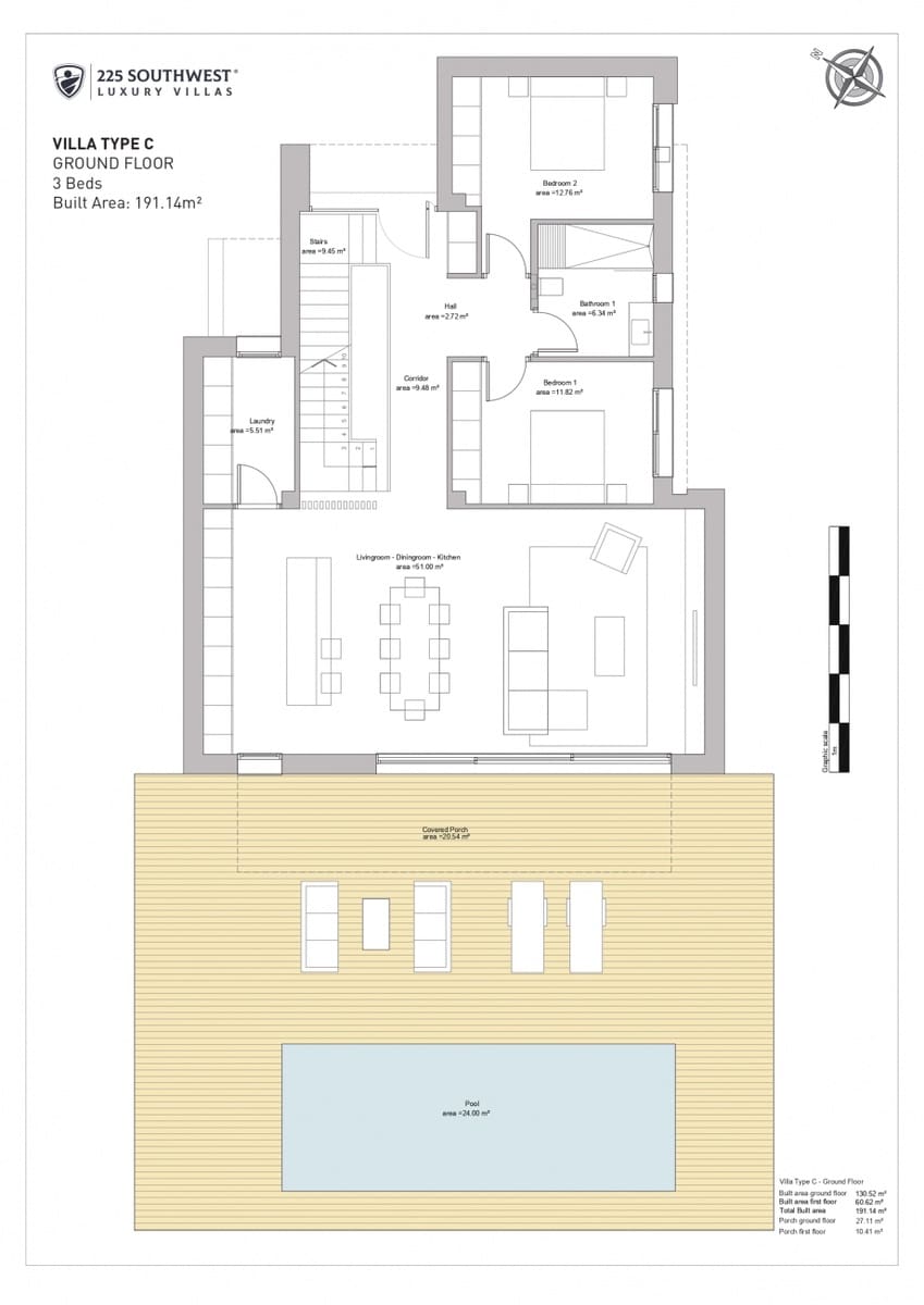 3 sypialnia Willa na sprzedaż w Vera z basenem garażem - 707 700 € (Ref: 10145375)