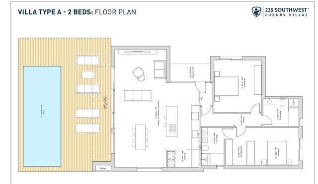 2 sypialnia Willa na sprzedaż w Valle del Este, Vera z basenem garażem - 523 950 € (Ref: 10145376)