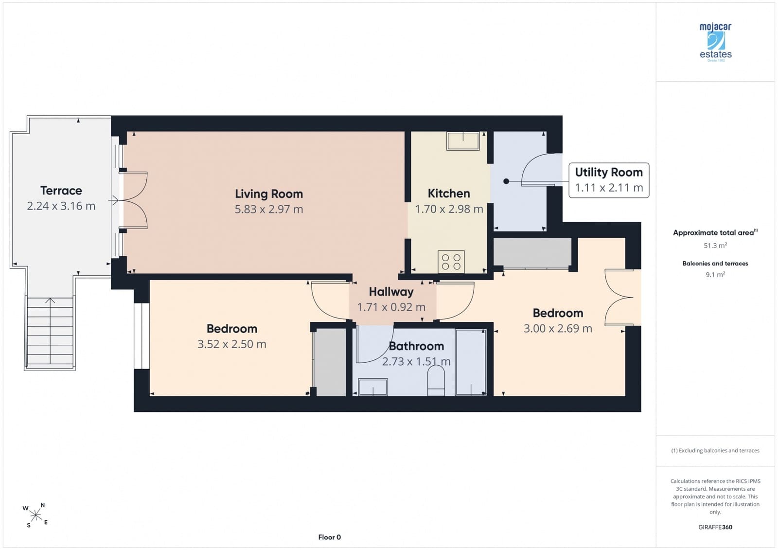 2 quarto Apartamento para venda em Palomares com piscina garagem - 159 000 € (Ref: 10176113)