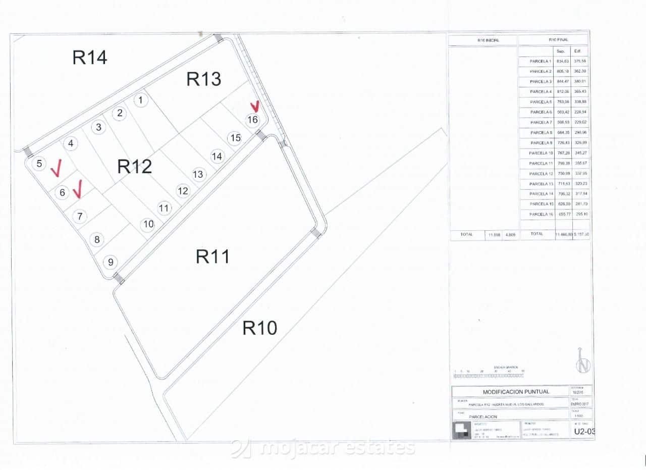 Grond te koop in Los Gallardos - € 50.000 (Ref: 6801332)