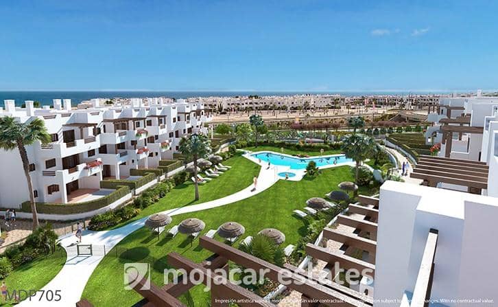 1 bedroom Apartment for sale in San Juan de los Terreros with pool - € 157,000 (Ref: 7024508)