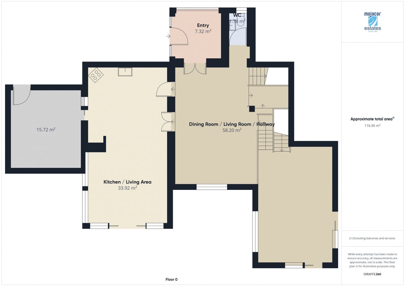 Chalet de 3 habitaciones en Vera en venta con piscina garaje - 690.000 € (Ref: 8222104)