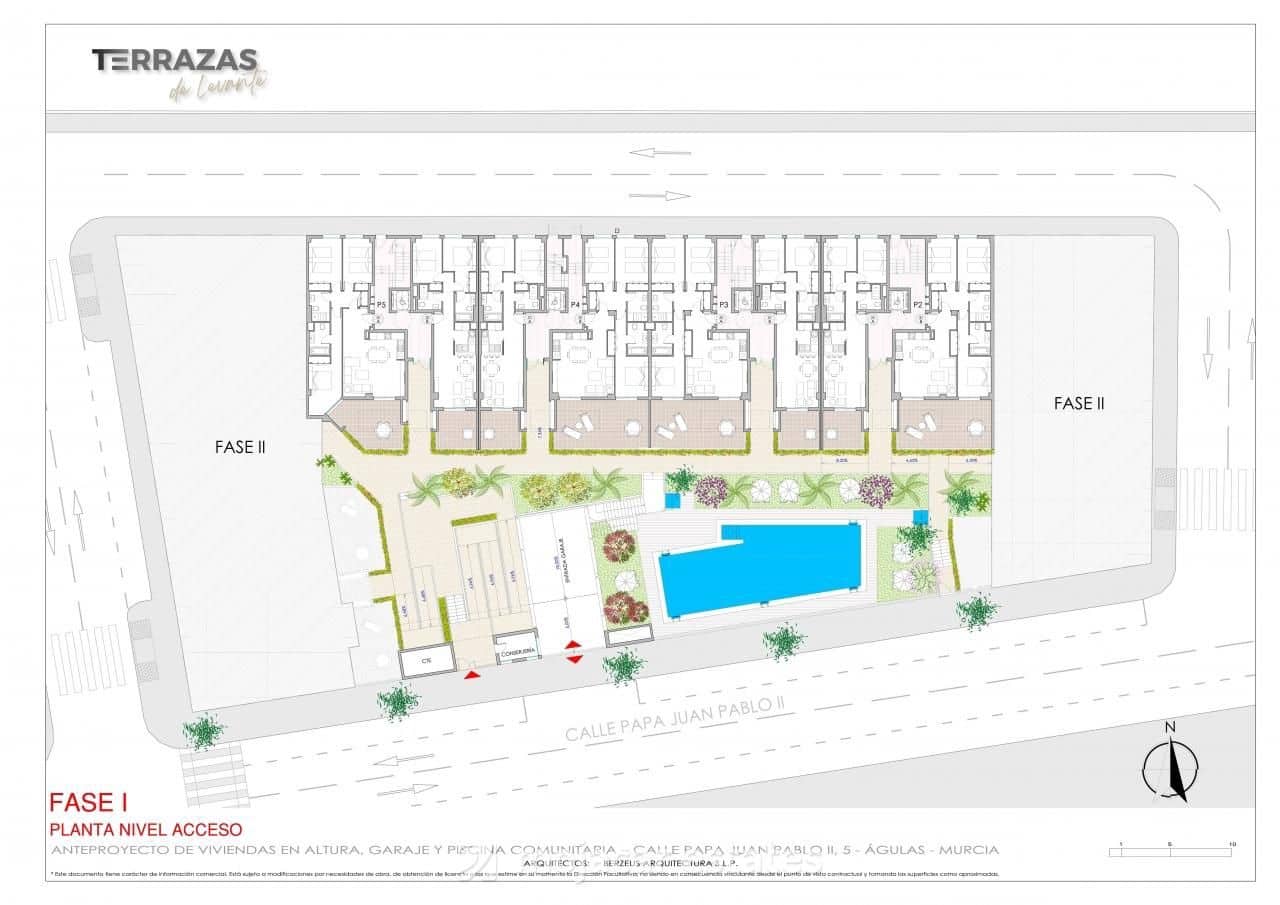 3 soveværelse Lejlighed til salg i Aguilas med swimmingpool - € 234.000 (Ref: 8885592)