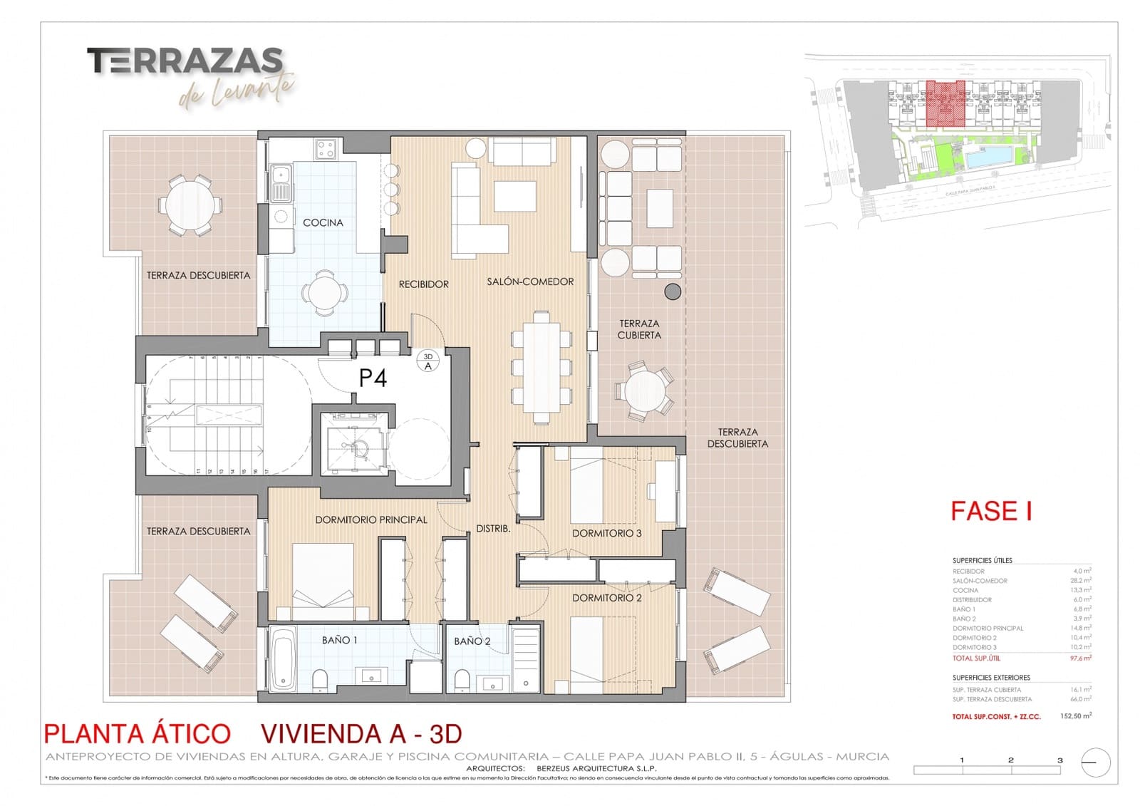 3 soveværelse Lejlighed til salg i Aguilas med swimmingpool - € 234.000 (Ref: 8885592)