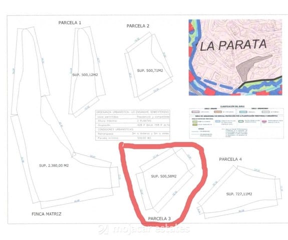 Undeveloped Land for sale in Mojácar - € 60,000 (Ref: 9009977)