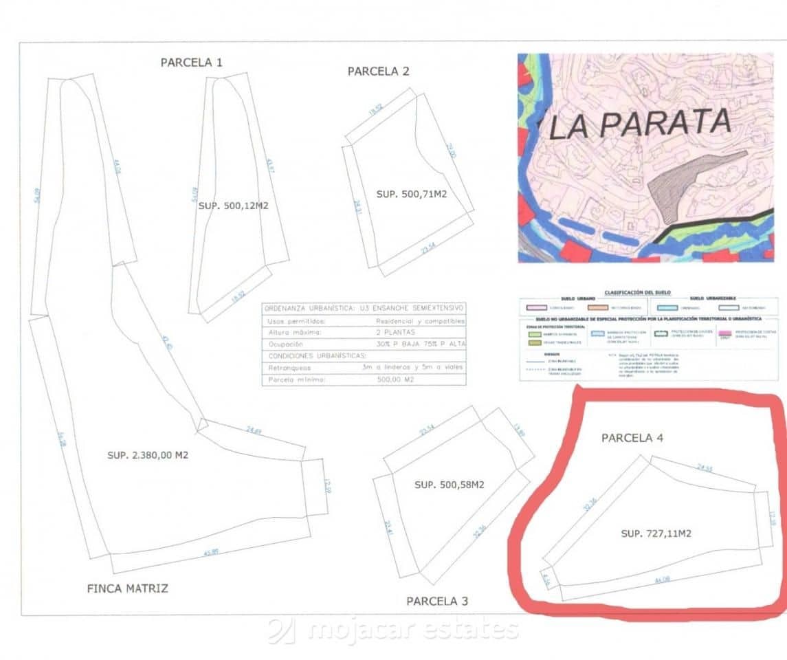 Grunde uden byggetilladelser til salg i Mojacar - € 85.000 (Ref: 9009978)