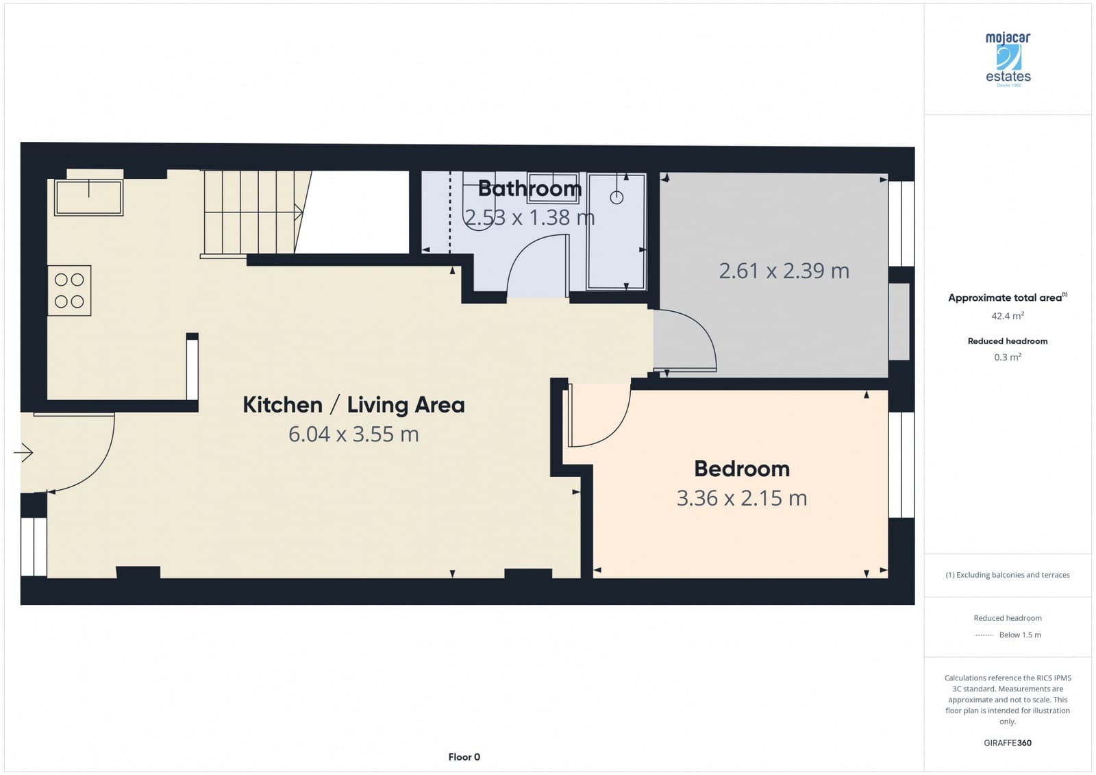 3 soveværelse Byhus til salg i Mojacar med swimmingpool - € 325.000 (Ref: 9172583)