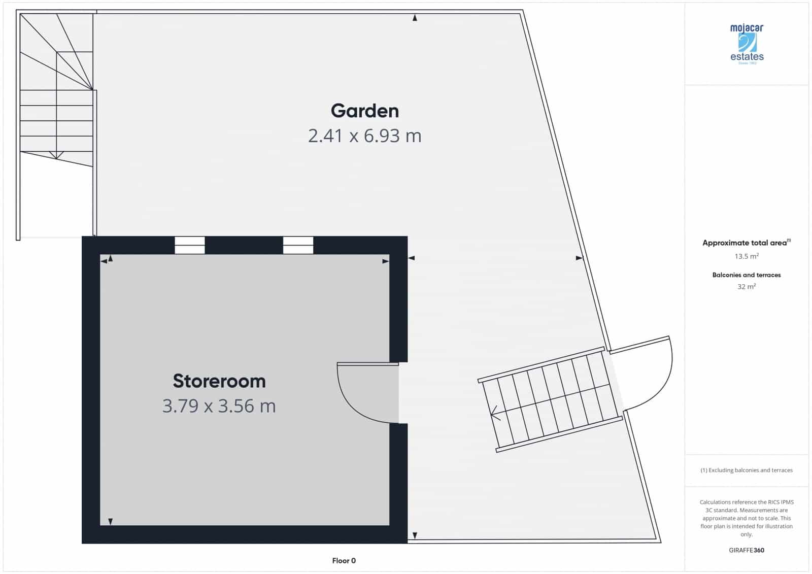 3 soverom Hus til salgs i Mojacar med svømmebasseng - € 325 000 (Ref: 9349979)