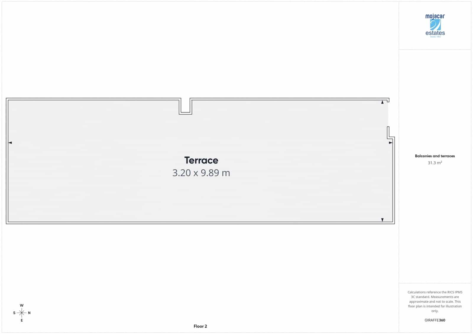 2 Zimmer Haus zu verkaufen in Mojacar mit Pool - 195.000 € (Ref: 9632861)