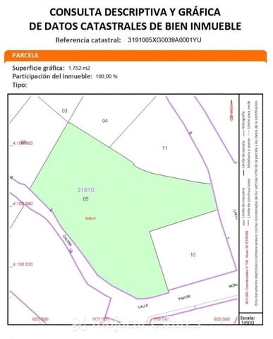 Ubebygd land til salgs i Mojácar - € 500 000 (Ref: 9720947)