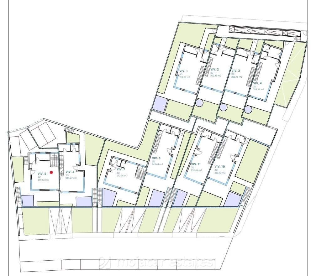 3 chambre Villa/Maison à vendre à Mojacar avec piscine garage - 695 000 € (Ref: 9793754)