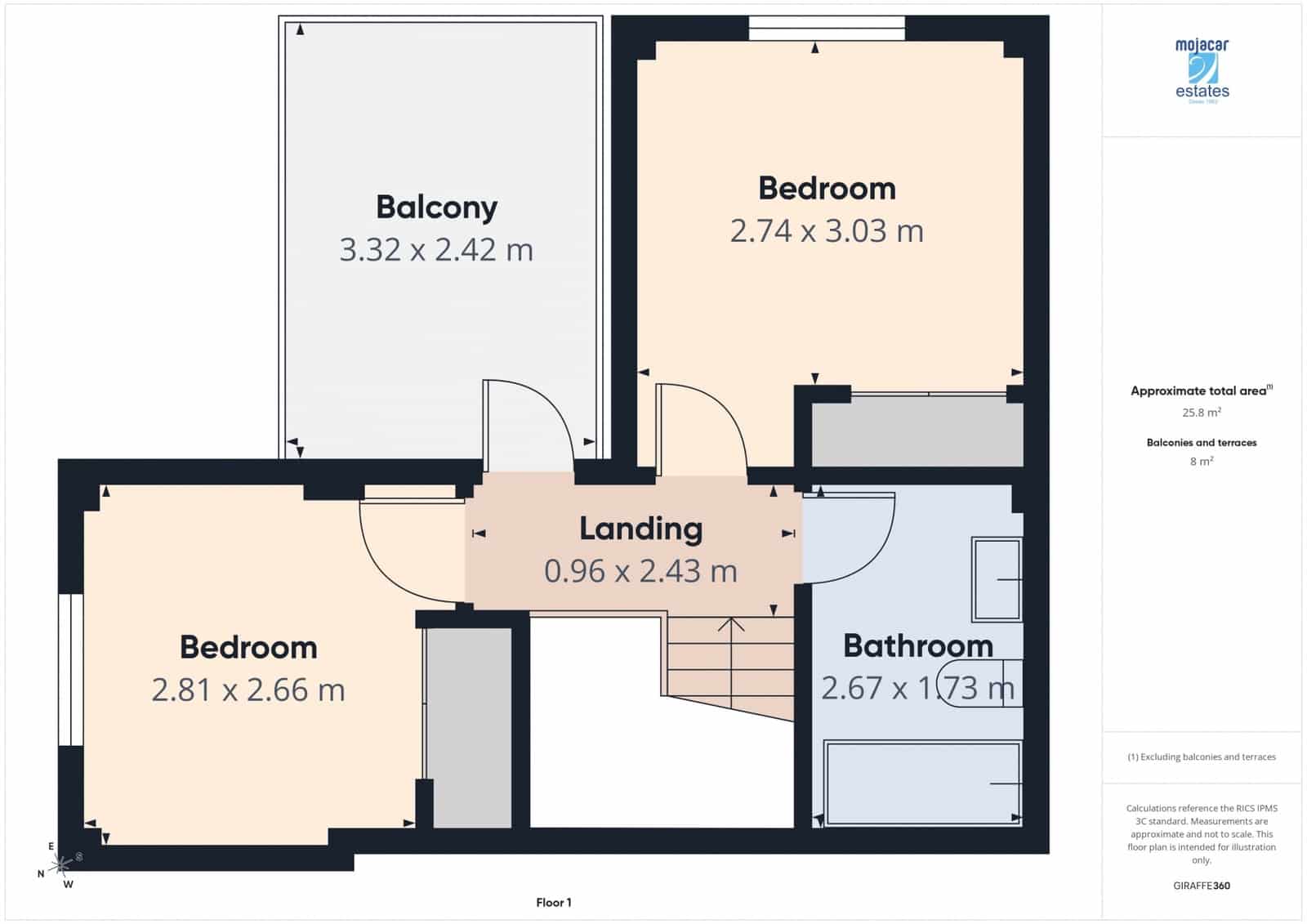2 sypialnia Dom na sprzedaż w Vera z basenem garażem - 219 000 € (Ref: 9883781)