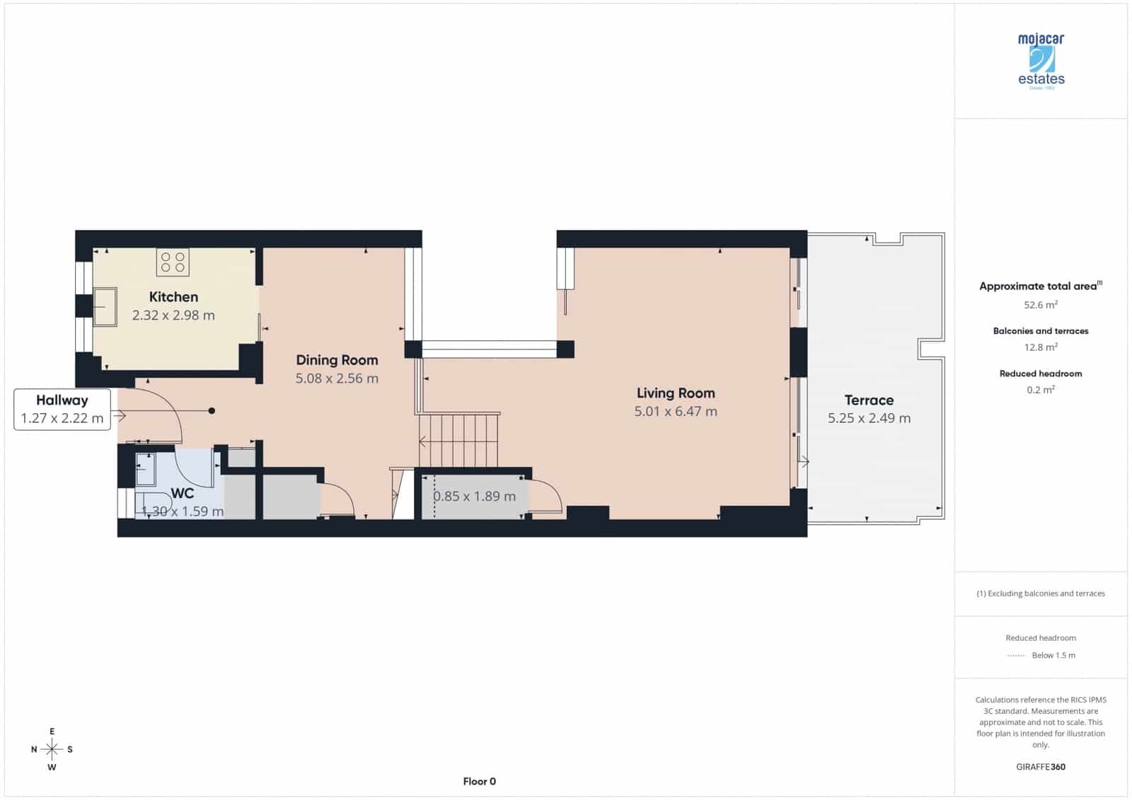 3 Zimmer Haus zu verkaufen in Mojacar mit Garage - 400.000 € (Ref: 9891559)