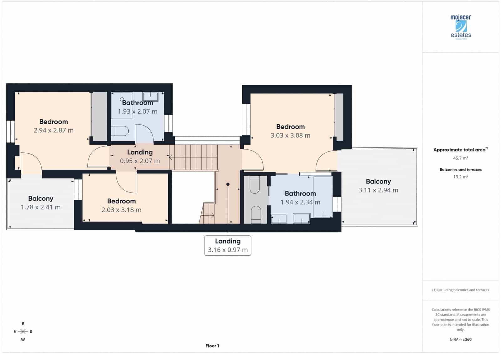 3 Zimmer Haus zu verkaufen in Mojacar mit Garage - 400.000 € (Ref: 9891559)