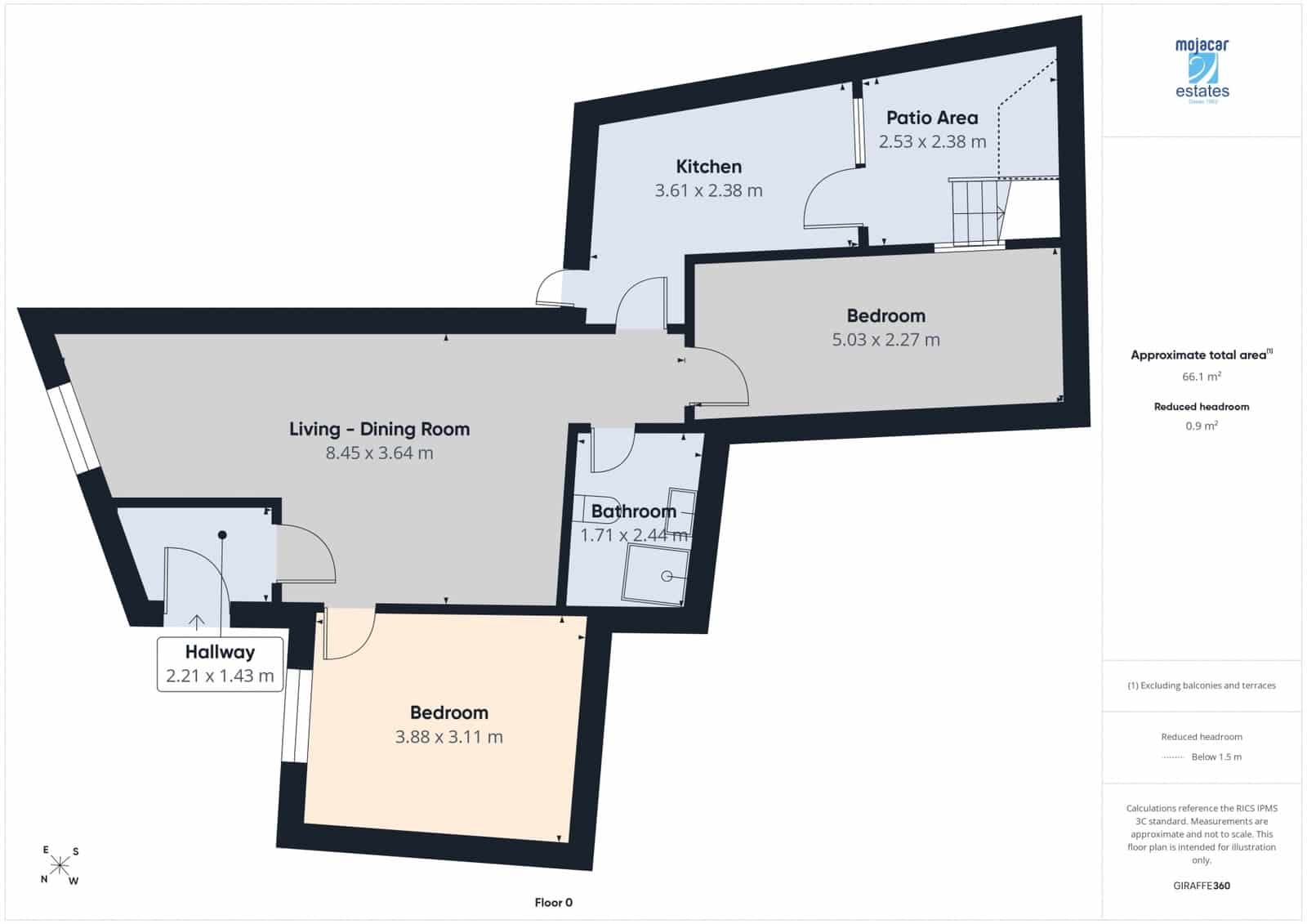 2 Zimmer Haus zu verkaufen in Turre - 119.000 € (Ref: 9909799)