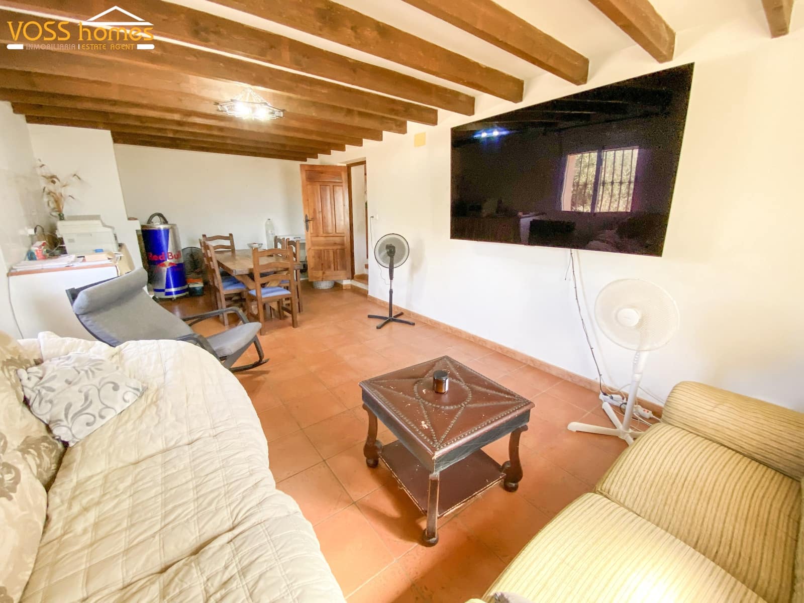 5 soveværelse Finca/Landehus til salg i Huercal-Overa med swimmingpool garage - € 219.950 (Ref: 10004852)
