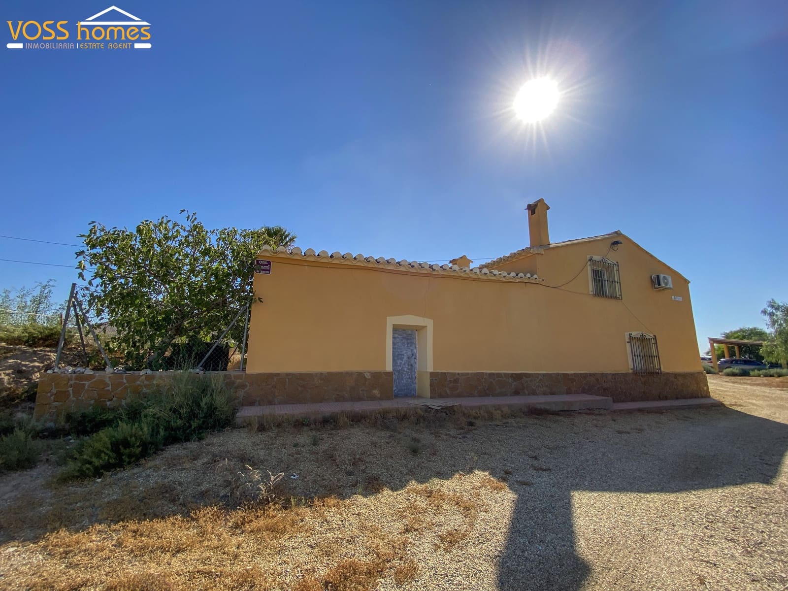 5 soveværelse Finca/Landehus til salg i Huercal-Overa med swimmingpool garage - € 219.950 (Ref: 10004852)