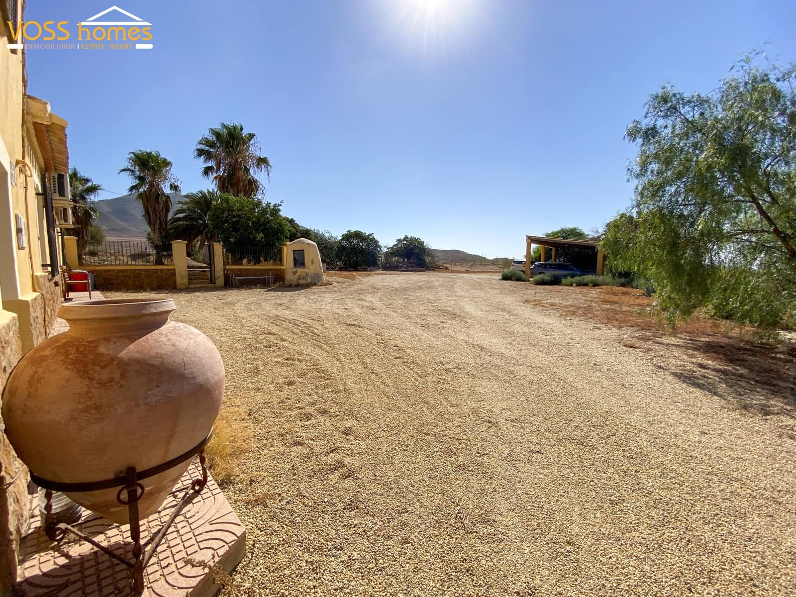 5 soveværelse Finca/Landehus til salg i Huercal-Overa med swimmingpool garage - € 219.950 (Ref: 10004852)
