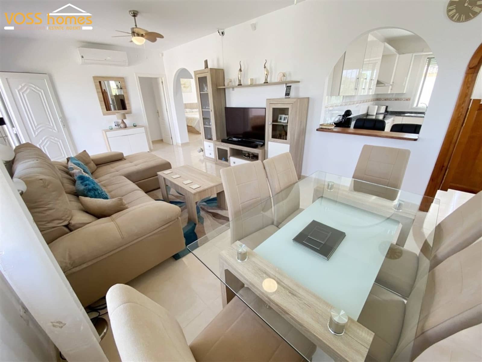 3 sovrum Villa till salu i Zurgena med pool garage - 259 950 € (Ref: 10017744)