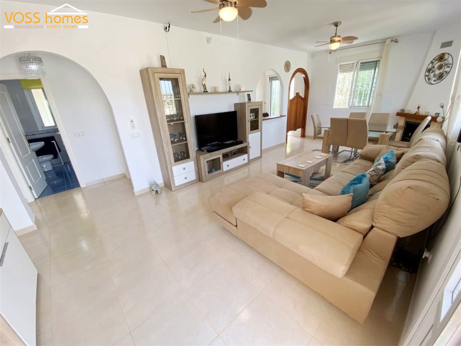 3 sovrum Villa till salu i Zurgena med pool garage - 259 950 € (Ref: 10017744)