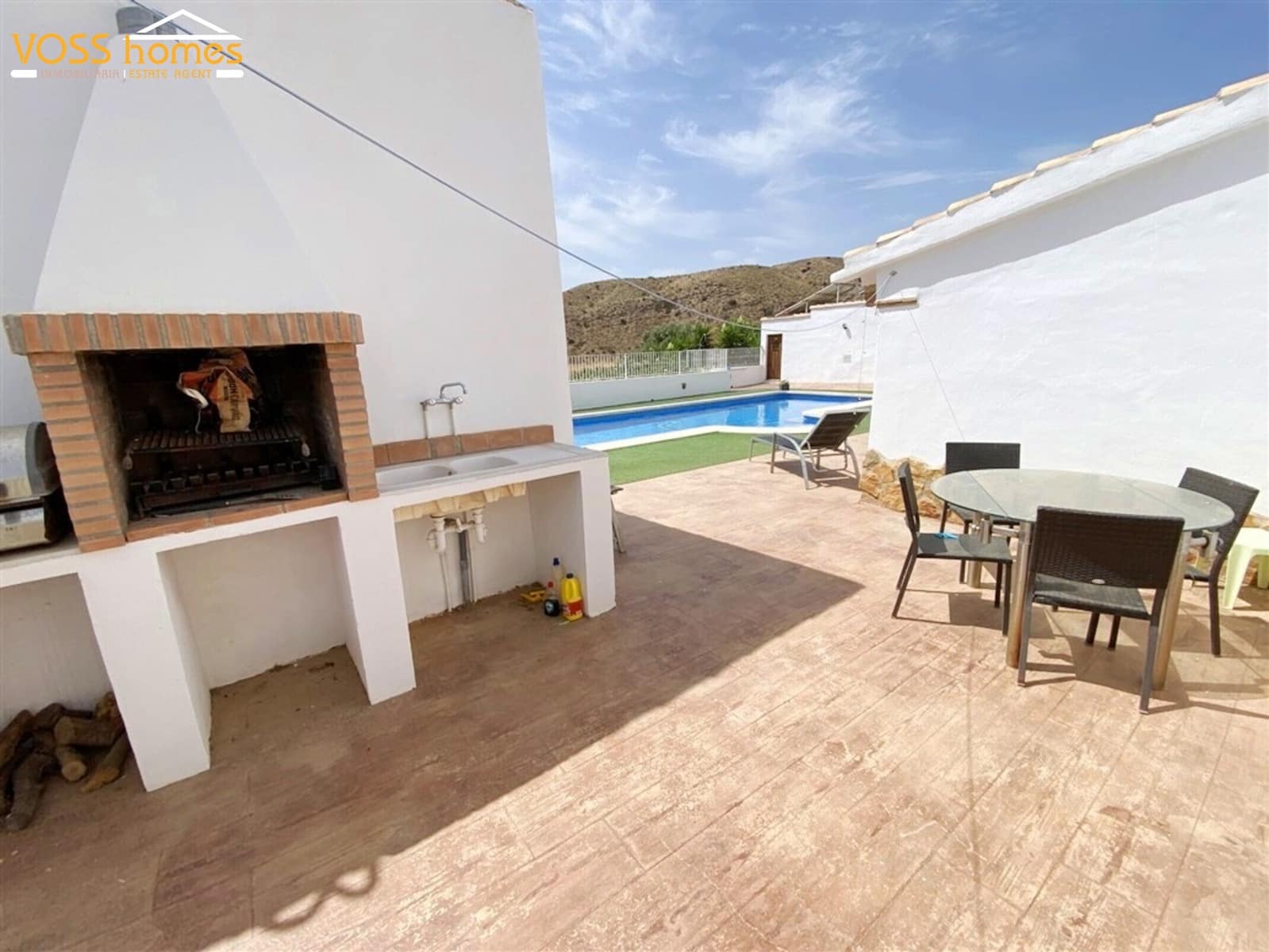 4 Zimmer Finca/Landgut zu verkaufen in Huercal-Overa mit Pool - 419.950 € (Ref: 10046949)